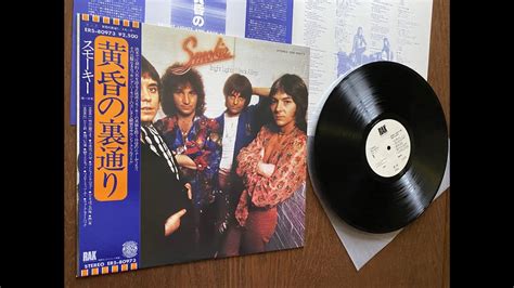 Smokie Bright Lights And Back Alleys Needles And Pins Lp Promo