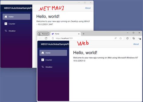 Net Maui Preview New Blazor Project Template Android Beta