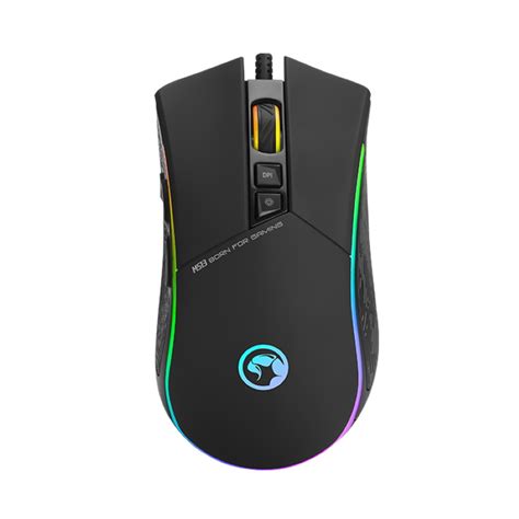 Marvo Scorpion M Usb Rgb Led Black Programmable Gaming Mouse Pc