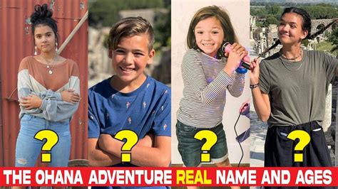 The Ohana Adventure Real Name And Ages 2022 YouTube