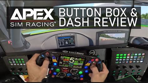 Apex Sim Racing Button Box Dashboard Review YouTube