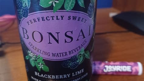 Bonsai Sparkling Water Review YouTube