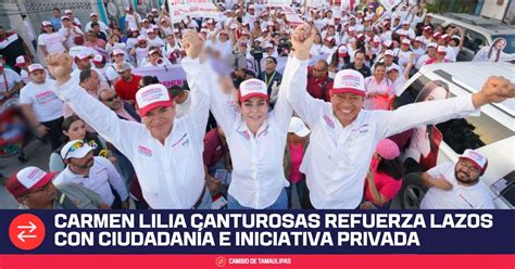 Carmen Lilia Canturosas Refuerza Lazos Con Ciudadan A E Iniciativa Privada