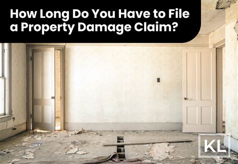 How Long Do You Have To File A Property Damage Claim How Long Do You