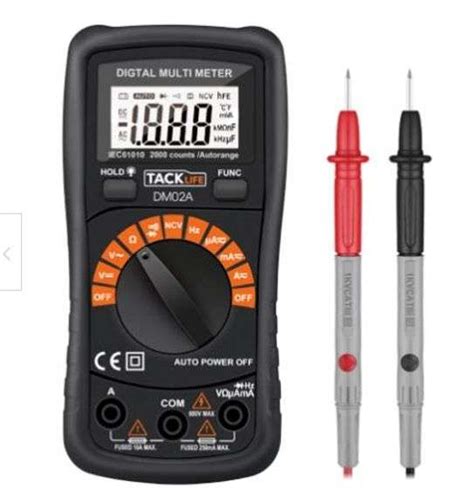 Tacklife DM02A Classic Digital Multimeter Dutch Goat