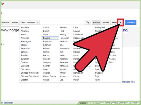 How To Translate A Web Page With Google Steps With Pictures