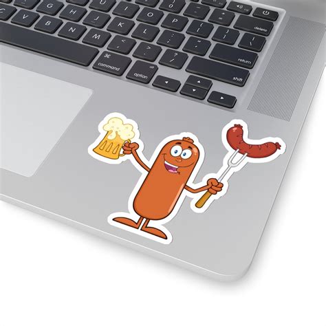 Funny Polish Sausage Kielbasa Sticker Etsy