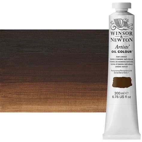 Winsor Newton Artists Oil Raw Umber Ml Tube Jerry S Artarama