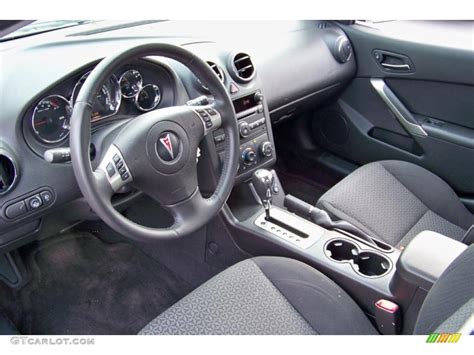 Ebony Interior 2009 Pontiac G6 V6 Sedan Photo #41525905 | GTCarLot.com