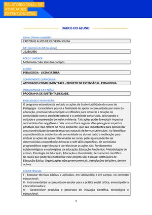 Aula Prática Plano de Aula Práticas Pedagógicas STEPHANIE VILAS