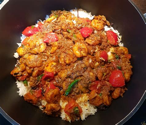 King Prawn Biryani Salmas Recipes Step By Step Recipes