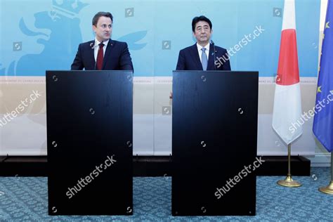 Luxembourg Prime Minister Xavier Bettel L Editorial Stock Photo - Stock ...