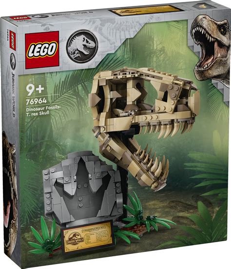 LEGO Jurassic World Dinosaurier Fossilien T Rex Kopf 76964 Ab