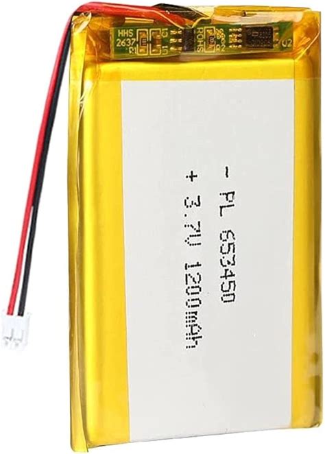 V Mah Lipo Battery Rechargeable Lithium Polymer Ion