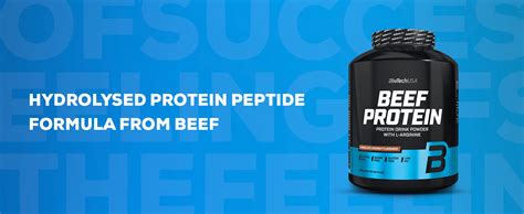 BioTechUSA Beef Protein 87 Hydrolysed Protein Peptide Formula