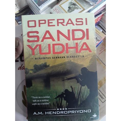 Jual Buku Operasi Sandi Yudha Shopee Indonesia