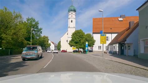 Markt Schwaben Town Near Munich Driving Tour 4K YouTube