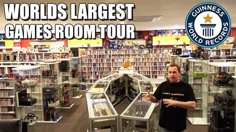 Worlds Largest Games Room Tour Youtube