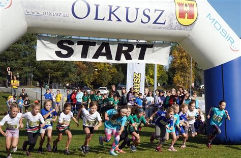 Grand Prix Małopolski w biegach przełajowych w Olkuszu Na starcie