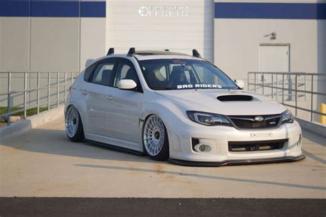 Subaru Wrx Wheel Offset Tucked Air Suspension Custom