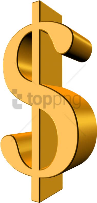 Free Png Gold Dollar Sign Png Png Image With Transparent 1 Dollar How