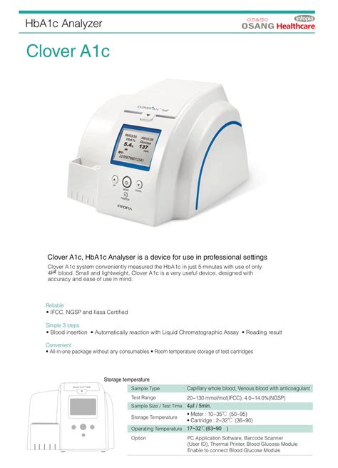 HbA1c Analyzer Supplier & Exporter,India