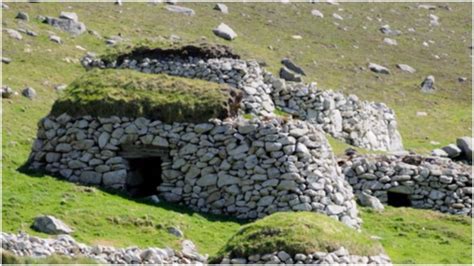 Lonely Hirta Island Of The St Kilda Archipelago Was Abandoned By