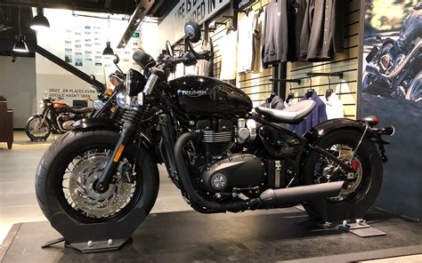 2019 TRIUMPH BONNEVILLE Bobber Black 英伦凯旋 静态实拍 哔哩哔哩 つロ 干杯 bilibili