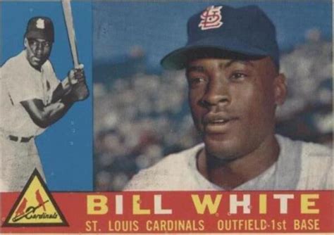 1960 Topps 355 Bill White Bill White For Sale Online Ebay