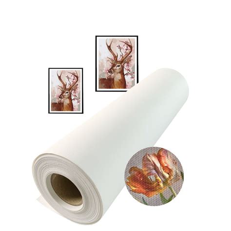 Eachsign High Quality Art Material Eco Solvent Inkjet Poly Cotton Matte