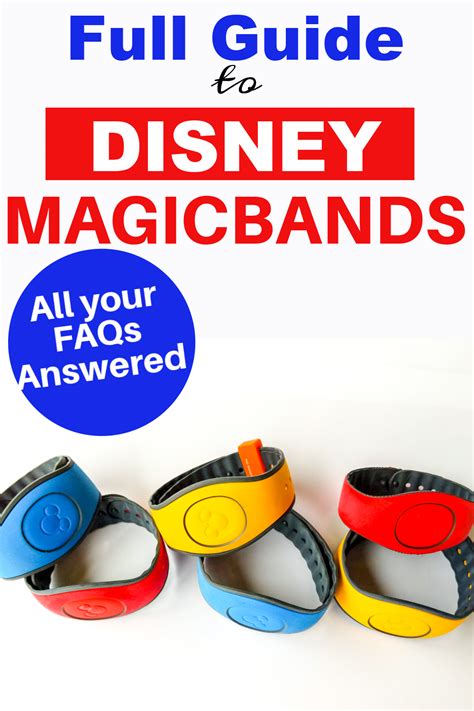 Disney MagicBands: Your FAQs Answered 2023 - The Disney Journey | Magic ...