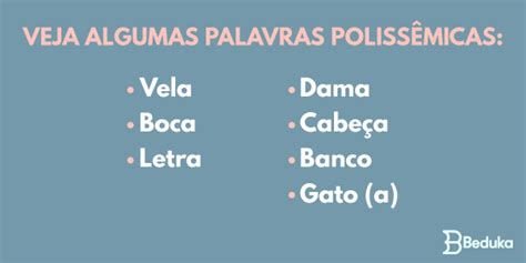 EXERCÍCIOS de POLISSEMIA GABARITO Resumo