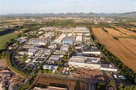 Landau In Der Pfalz Von Oben Industrie Und Gewerbegebiet Landau Ost