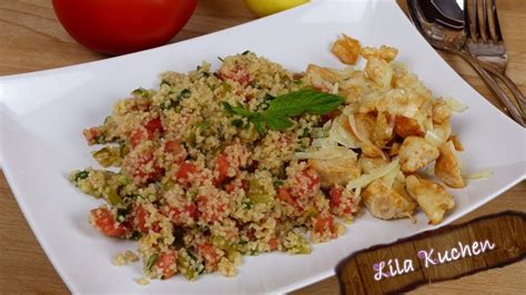 Bulgur Salat Zubereiten Unter Min Tabouleh Kisir Selber Machen