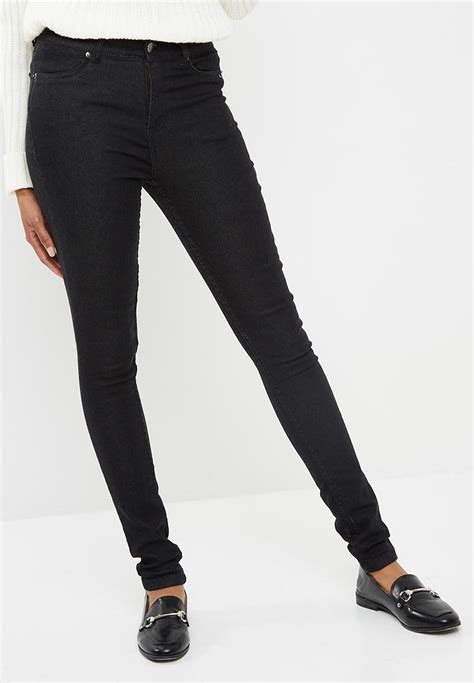 High Waisted Super Stretch Jeggings Black Dailyfriday Jeans