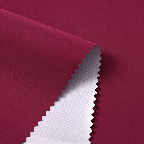 T Pu Coated Fabric Polyester Pongee Waterproof Fabric For Down