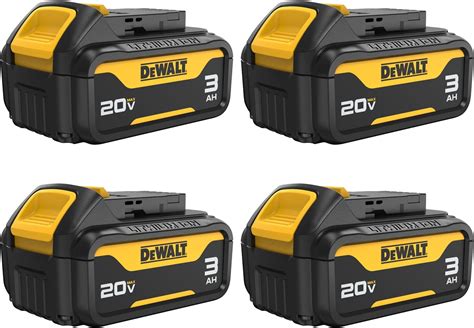 DEWALT 20V MAX 5 Ah Lithium Ion Battery 2 Pack DCB205 2 Amazon