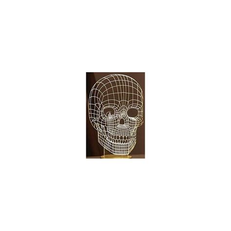 Skull engraving for laser cutting