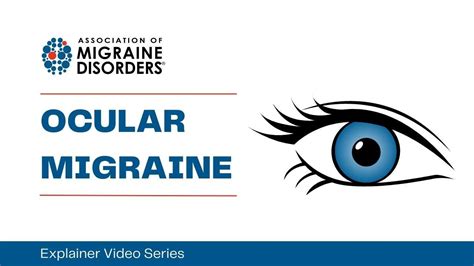 Chapter 1, Episode 6: What is Ocular Migraine? - Association of Migraine Disorders