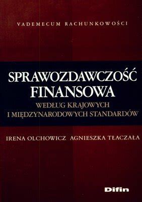 Sprawozdawczo Finansowa Wed Ug Krajowych I Mi Dzynarodowych