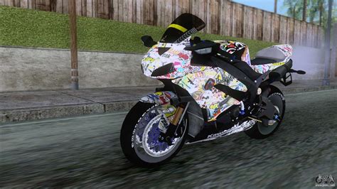 Kawasaki Ninja Zx R Boomcustom For Gta San Andreas