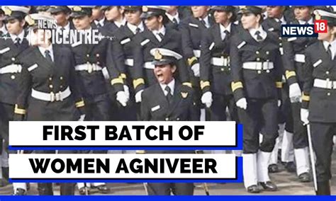 International Women S Day Women Agniveers First Batch Trains At