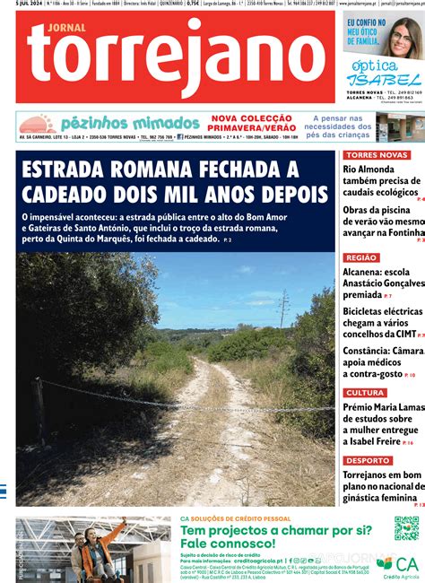 Jornal Torrejano Jul Jornais E Revistas Sapo Pt Ltima