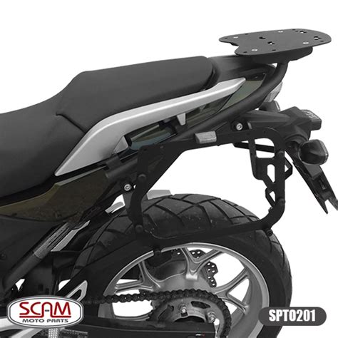 Suporte baú lateral NC750X 2016 2021 ScamMotoParts