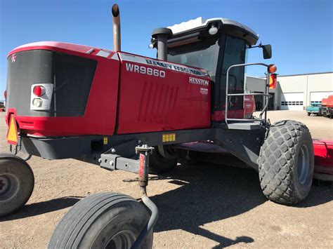 2015 Massey Ferguson Wr9860 Sgr Windrower For Sale In Kimberly Id Ironsearch