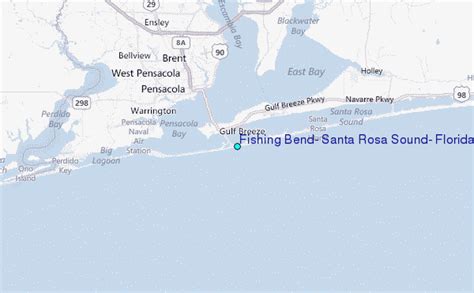 Fishing Bend Santa Rosa Sound Florida Tide Station Location Guide