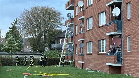 Hückelhoven Ratheim Feuer auf Balkon Heinsberg Magazin