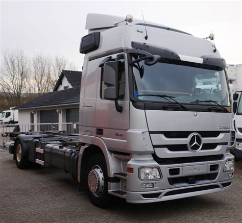 Mercedes Benzactros Ll Megaspace Wechselfahrgestell Bdf Lbw Ahk