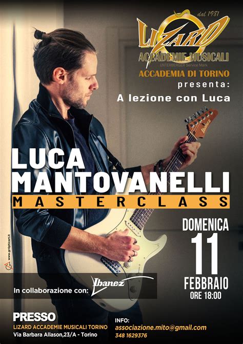 Lizard Torino Accademia Musicale Luca Mantovanelli Masterclass