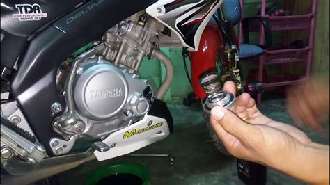 Cara Mengganti Oli Motor Vixion Old Dirumah Sambil Nge Vlog YouTube